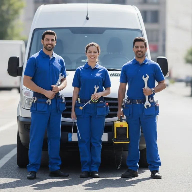 Industrial Laundry team in Brighton